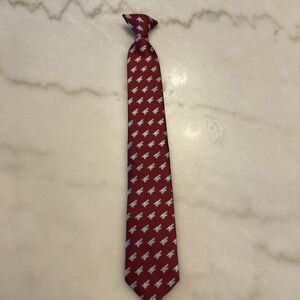 NHL Arizona Coyotes Clip-on Men's Neck Tie 100% Polyester